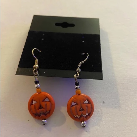 🎃Pumpkin earrings - Picture 2 of 2